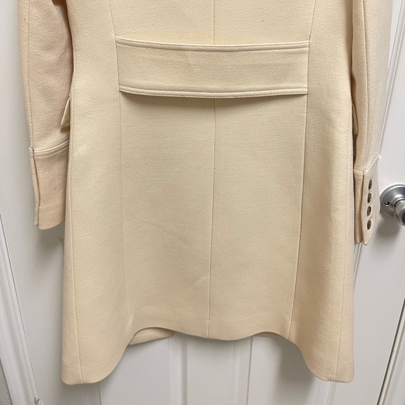 J. Crew Cream Double Cloth Peacoat - Picture 10 of 13